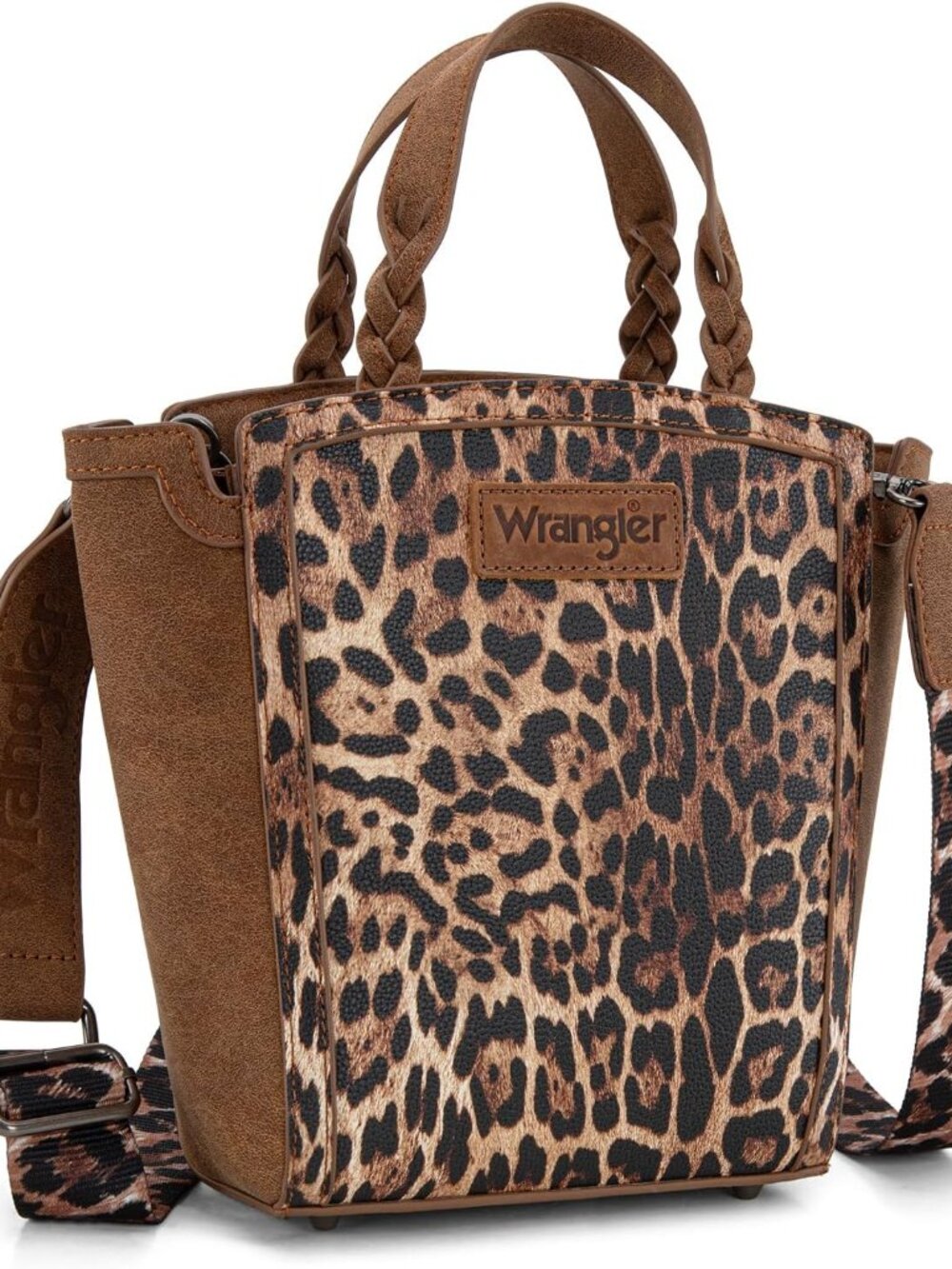 Wrangler Purse for Women Animal Print Crossbody Bags Top-Handle Shoulder Bag for